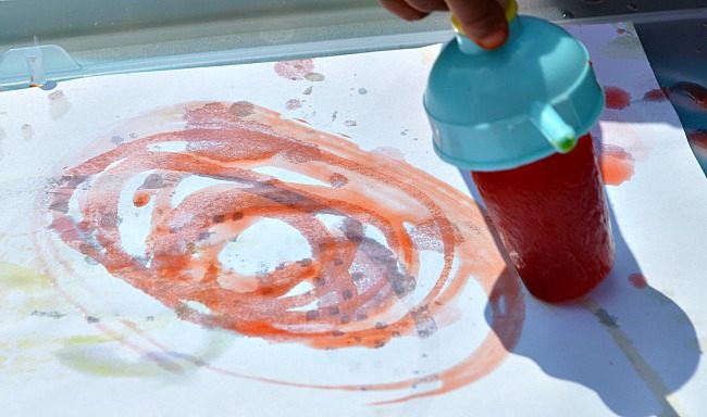 How To Marble Paper With Acrylic Paint. 
