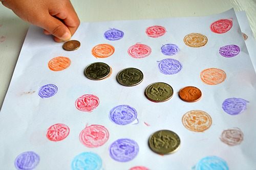 Art and Math Activities : Coin – Fun Littles