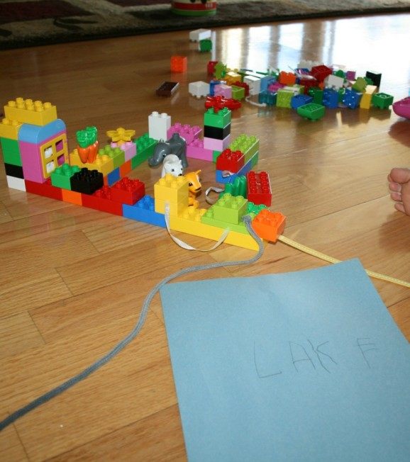 Lego Duplo kids creation