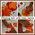 fall craft collage