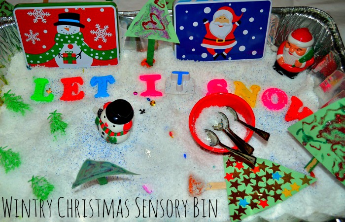 12 Gorgeous Christmas Sensory Bins!  Preschool christmas, Christmas  activities, Preschool crafts