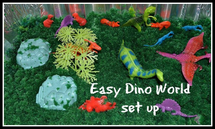 dinosaur small world play