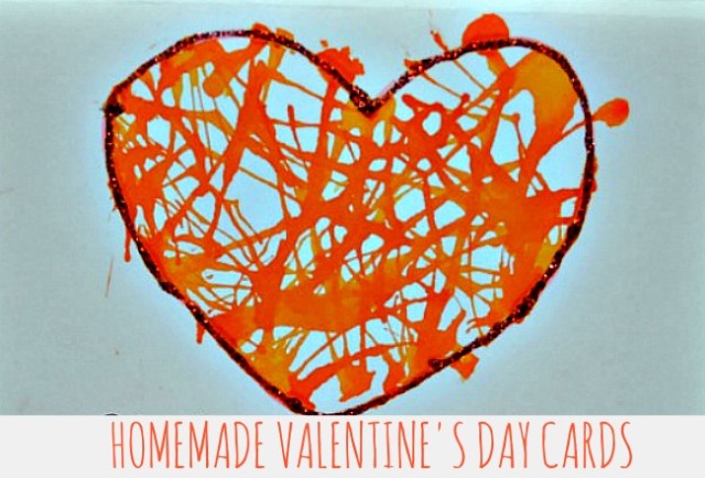 home made valentine's day cards FOR KIDS