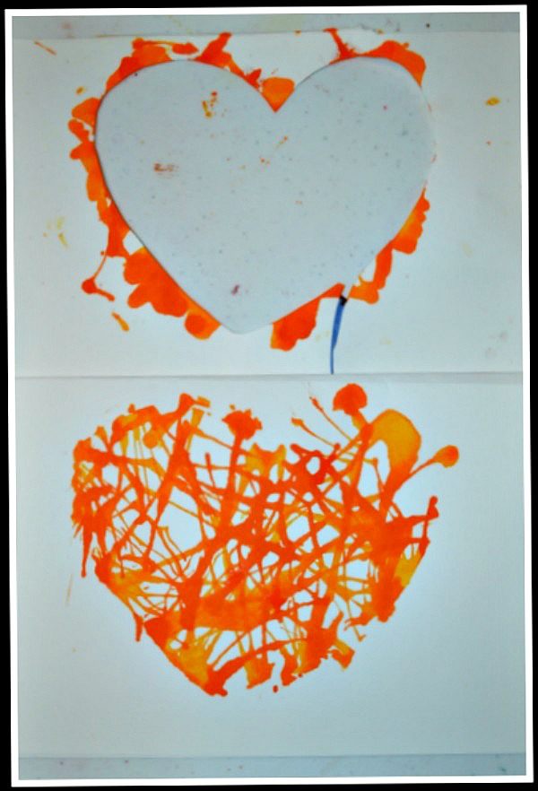 orange scented valentine's day cards