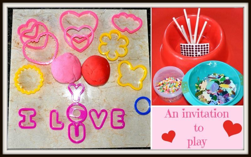 valentines day activities with playdough invitation to play