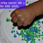 letters spring craft with paper plate