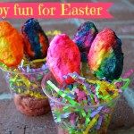 easter activities for kids with soap eggs