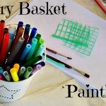 art activities for kids with berry baskets