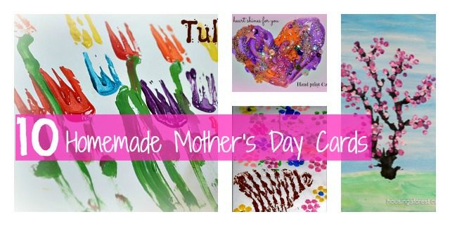 homemade mothers day cards ideas