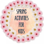 spring activities button