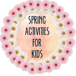 spring activities button
