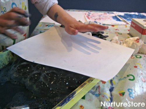 bubble-painting-for-kids