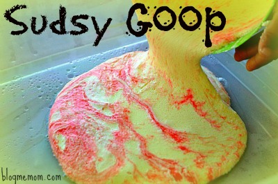 sensory activities with goop