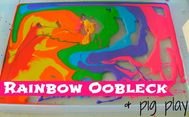 messy play quick play ideas with oobleck