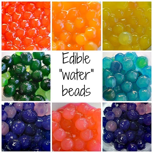 sensory activities with water beads