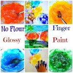 glossy finger paint