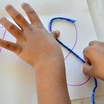 improving fine motor skills with yarn