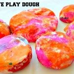 play dough recipe for tie dye play dough