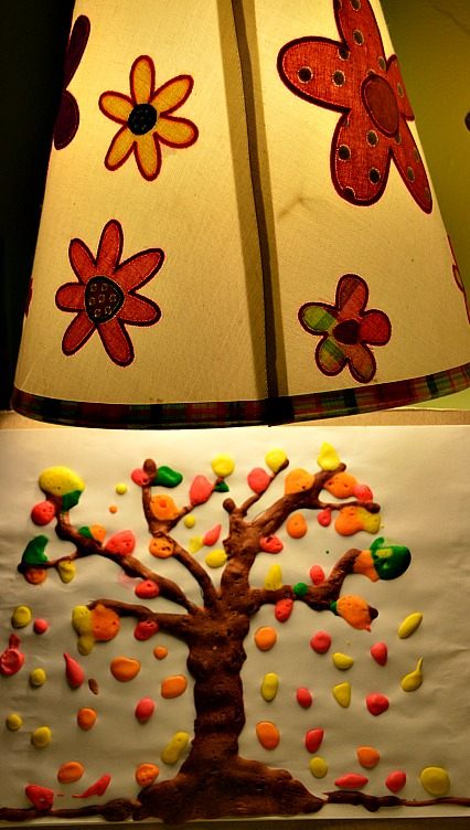 fall tree craft and art