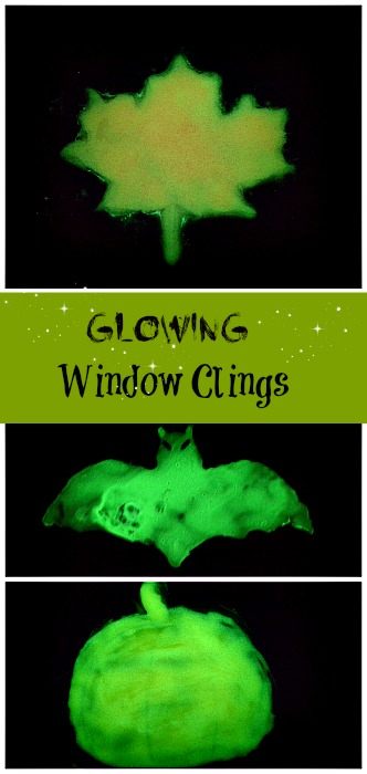 glowing window clings
