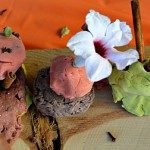 kids creations with playdough