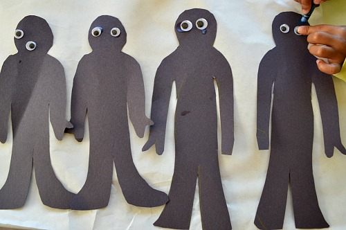 mummy crafts cutouts