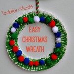 Christmas crafts for kids wreath