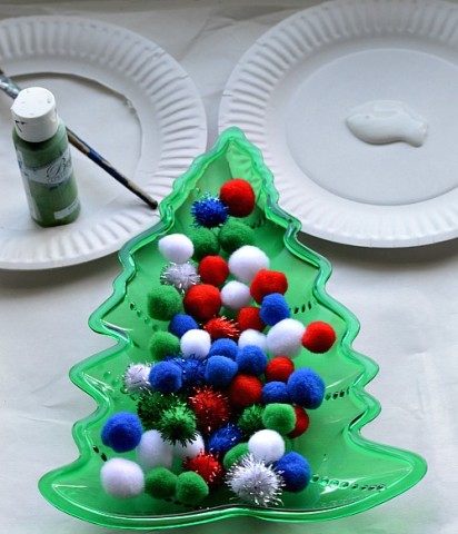 Christmas Crafts for Kids : Easy Christmas Wreath for toddlers – Page 2 ...