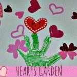 HEARTS GARDEN VALENTINE ART