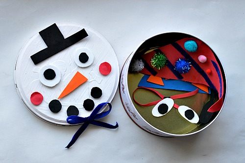 cookie tin snowman craft for kids(2)