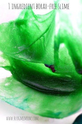 green edible slime