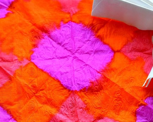 tissue paper art project
