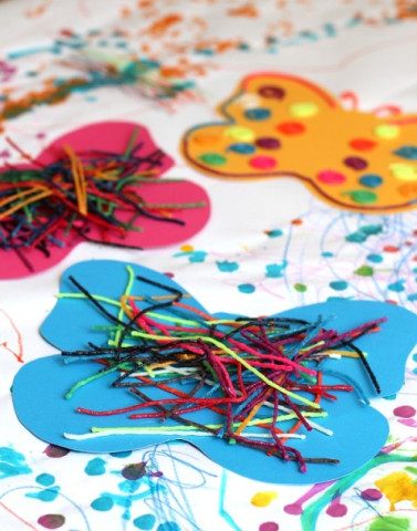 Easy Butterfly Art Activity for Toddlers and Preschoolers