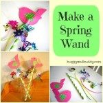 Making A Spring Wand