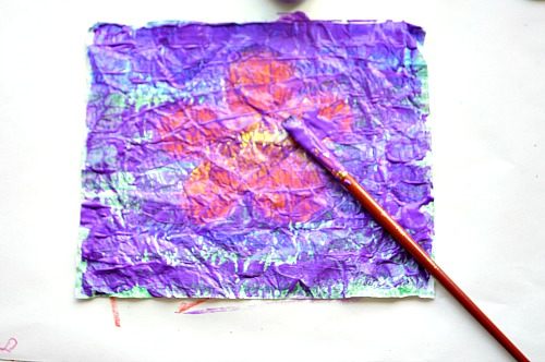 art activities with cracked 