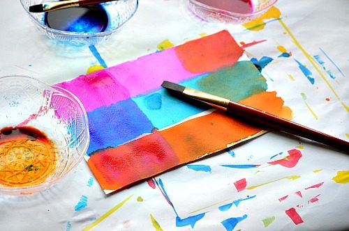 colorful art projects for kids