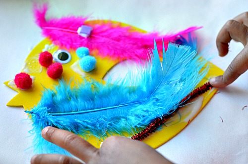 decorating birds fine motor spring crafts for kids