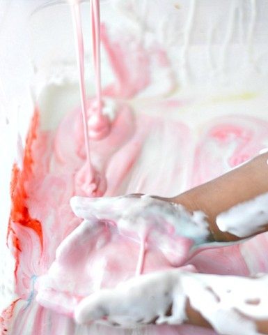 mixing colors in soft goop recipe