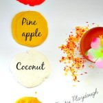 Summer Fruits scented recipe for soft playdough