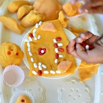 cake making with playdough play