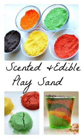 Edible Play Sand Recipe for kids