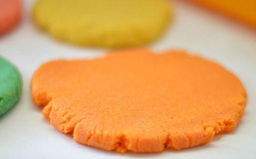 orange sand dough