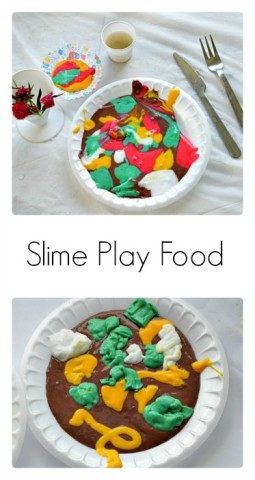 Play food with slime
