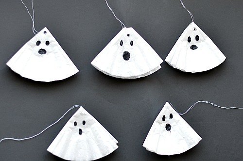 halloween crafts with ghosts for kids
