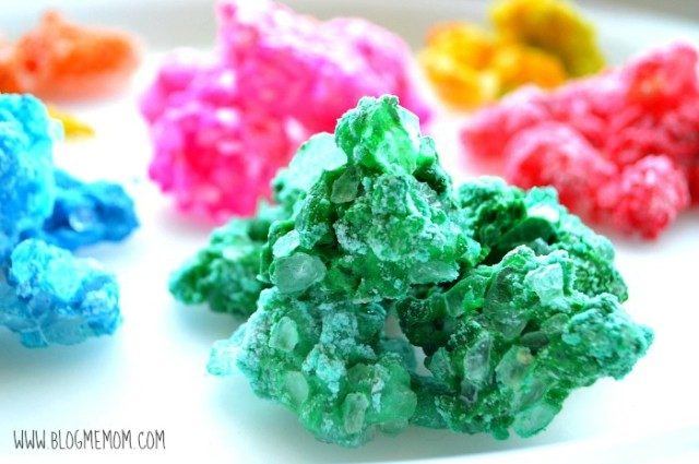 homemade rocks and gems for kids