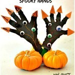 Spooky Hands Halloween Craft for kids