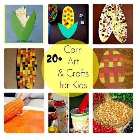 Corn Crafts and Activities for Kids – Fun Littles