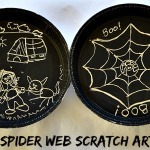 halloween crafts for kids with pie pans