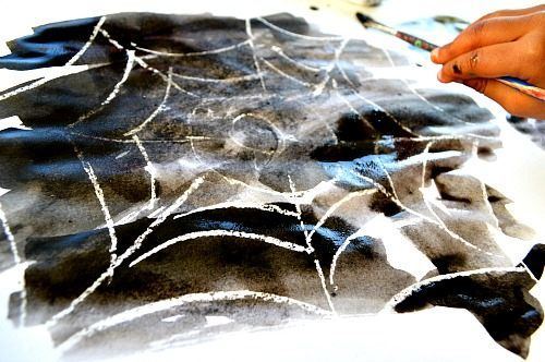 spider-web-halloween-craft