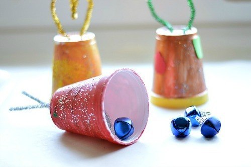 Ornaments Crafts for christmas with jingle bellsjpg